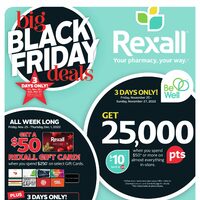 Rexall - Weekly Savings - Big Black Friday Deals (ON) Flyer
