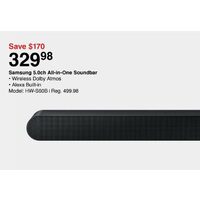 Samsung 5.0 Channel All-in-One Soundbar With Wireless Dolby Atmos