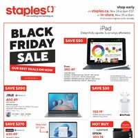 Staples - Black Friday Sale (NB) Flyer