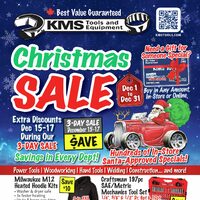 KMS Tools - Christmas Sale Flyer