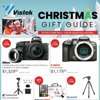 Vistek - Weekly Deals - Christmas Gift Guide Flyer