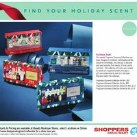 Shoppers Drug Mart - Beauty Book - Find Your Holiday Scent Flyer