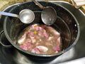 Pickeling Pork, in cauldron with vinegar and mashed seasonings 6.jpg