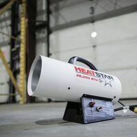 Heatstar Forced-Air Propane Heater With Quiet-Burner Technology 38,000 BTU