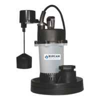 Burcam 1/2-Hp Zinc Pump With Vertical Switch