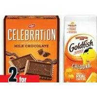 Goldfish Crackers Or Celebration Cookies 