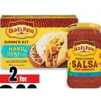 Old El Paso Dinner Kit Or Salsa 