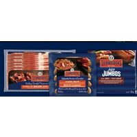 Schneiders Bacon, Smoked Sausages Or Juicy Jumbos