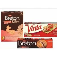 Dare Breton Crackers Bites Crisps or Vinta Crackers