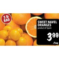 Sweet Navel Oranges