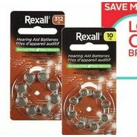 Rexall Brand Hearing Aid Batteries 