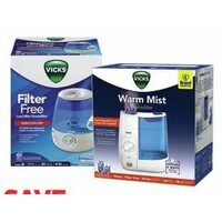 Vicks Vapourizers Or Humidifiers 