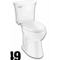 Glacier Bay Power Flush All-in-One Elongated Toilet