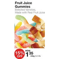 Fruit Juice Gummies