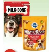 Milk-Bone or Pedigree Dog Treats