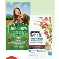 Purina Dog Chow, Crave or Beneful Dry Dog Food
