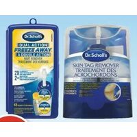 Dr. Scholl's Skin Tag, Clear or Freeze Away Wart Remover Products