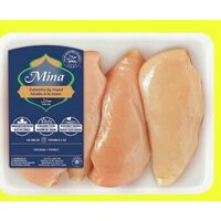 Prime Or Mina Halal Boneless Skinless Chicken Breasts