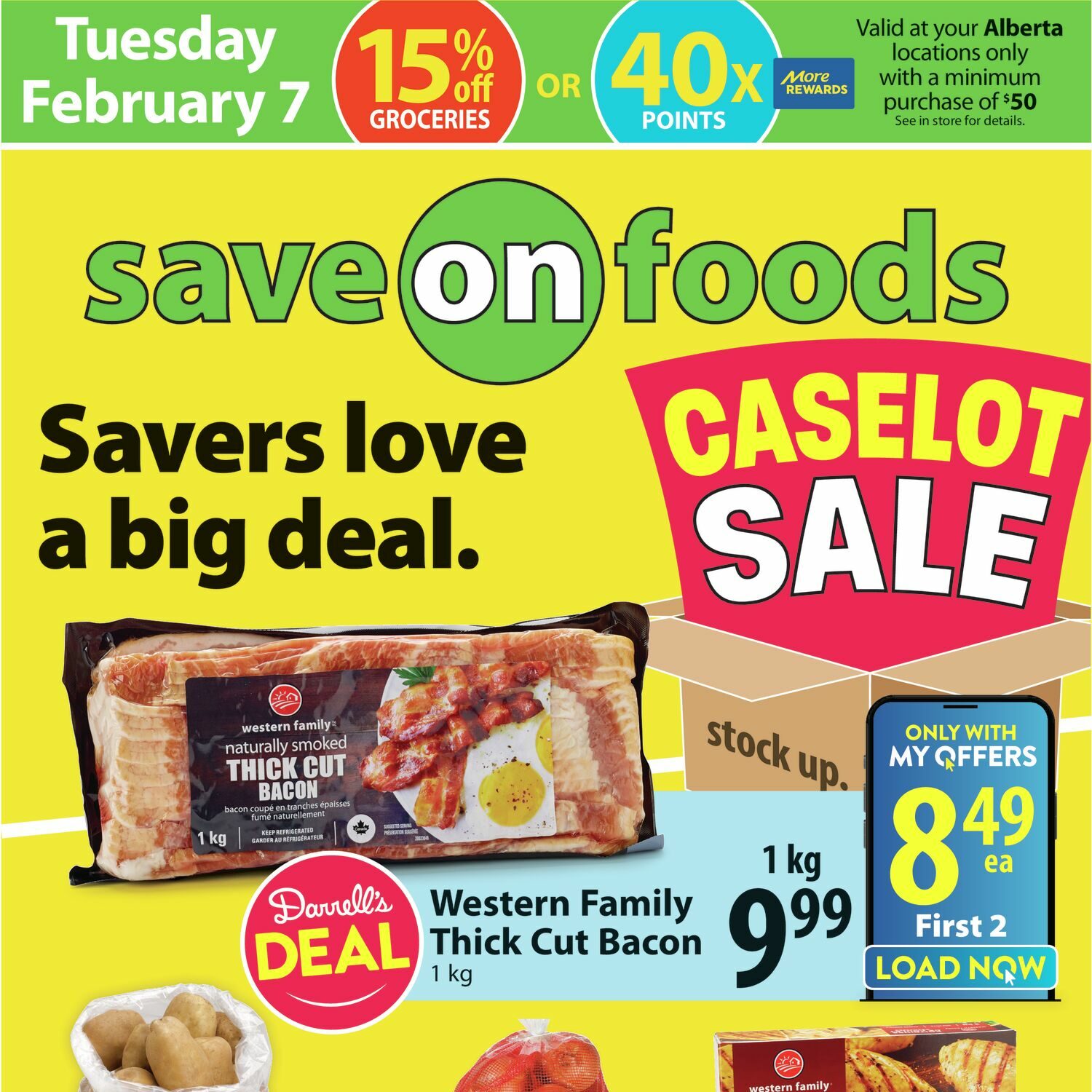 Save On Foods Weekly Flyer Weekly Savings Caselot Sale (Calgary