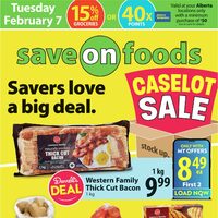 Save On Foods - Weekly Savings - Caselot Sale (Calgary Area/AB) Flyer