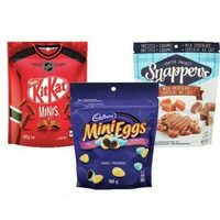 Nestle, Cadbury Or Snappers Bagged Chocolate 