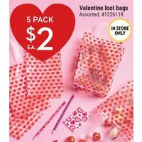 Valentine Loot Bags