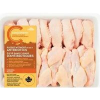 Compliments Naturally Simple Air-Chilled Split Chicken Wings