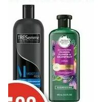 Axe, Herbal Essences Or Tresemme Hair Care Products