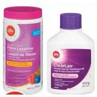 Life Brand Clearlax Or Fibre Laxative Powders