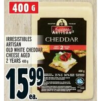 Irresistibles Artisan Old White Cheddar Cheese