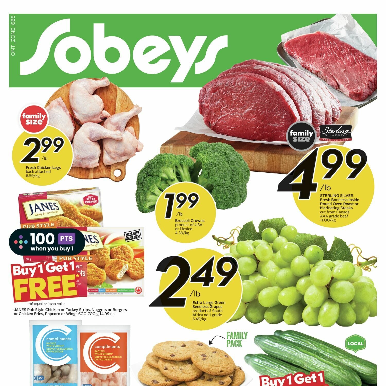 Sobeys Weekly Flyer Ira Needles Store Only Weekly Savings
