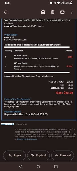 [Domino's Pizza] Mega Monday 50% OFF Any Pizza at Menu Price code ...