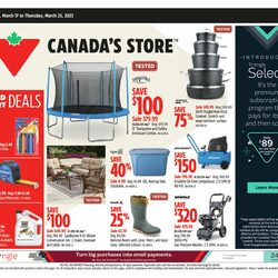 Canadian Tire - Weekly Deals - Canada's Store (ON) Flyer