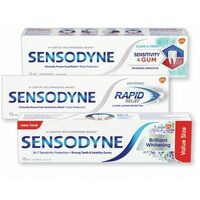 Sensodyne Sensitivity & Gum, Complete, Pronamel Intensive Repair, Rapid Relief, Repair & Protect Or Value Size Toothpaste 