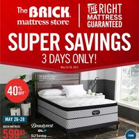 The Brick - Mattress Store - Save The Tax (ON) Flyer