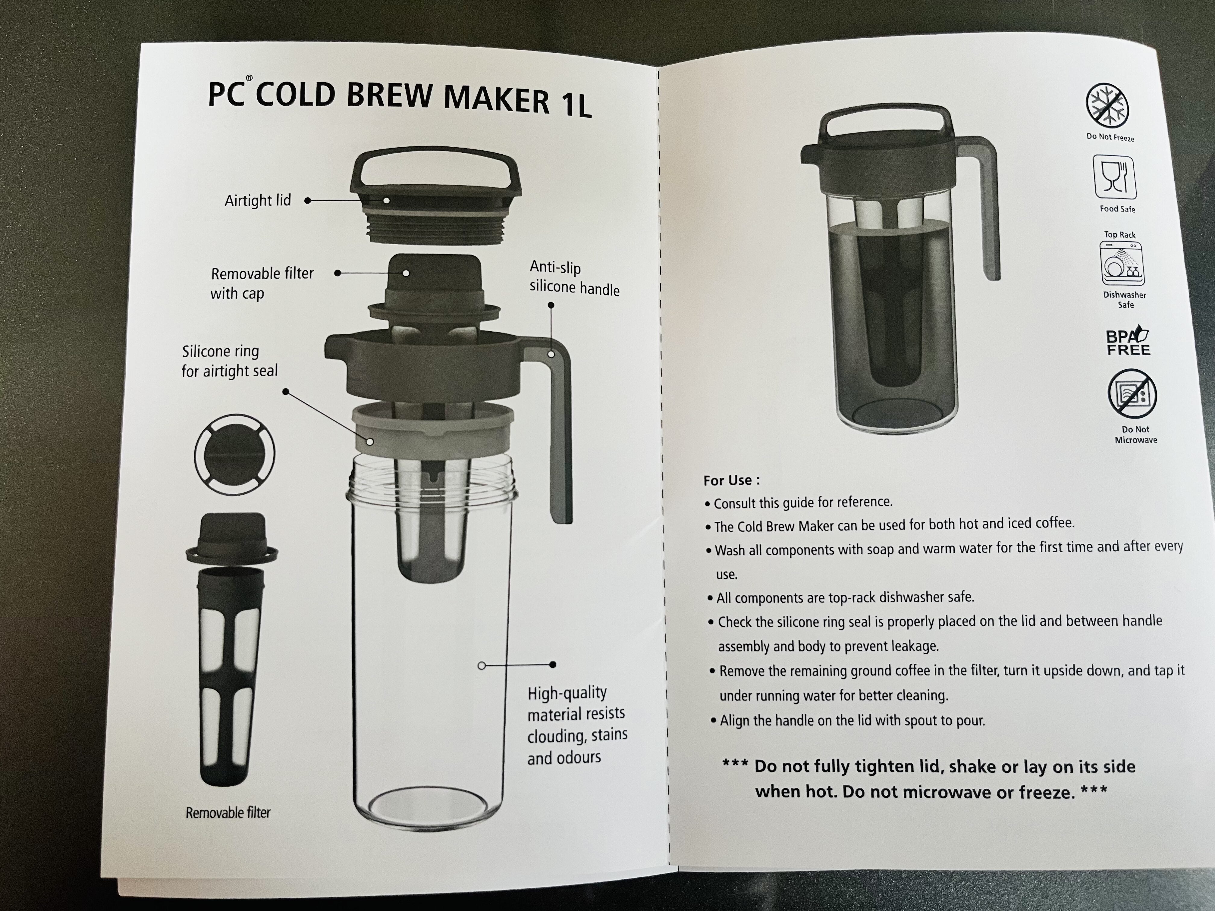 PC Cold Brew Maker