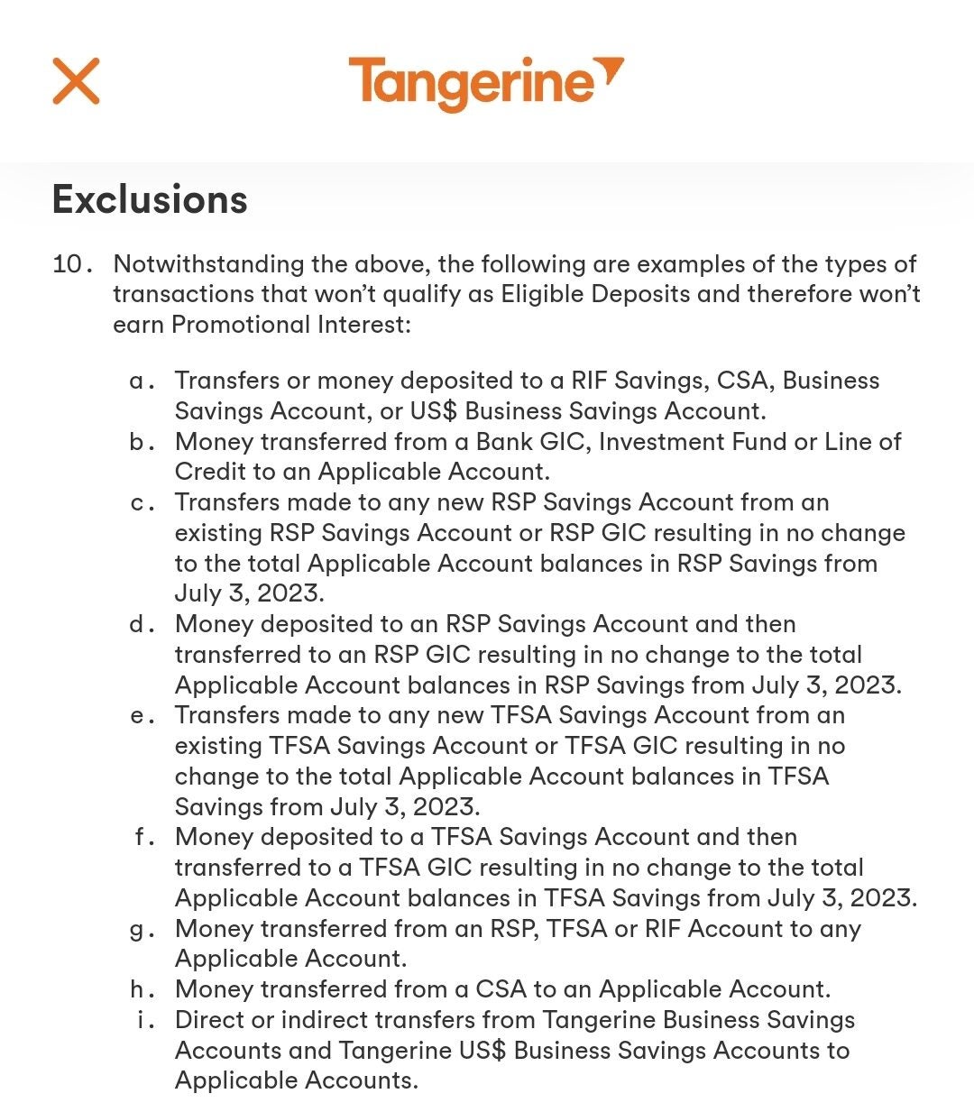 [Tangerine] Tangerine special interest rate of 5.5 till Nov 30th for