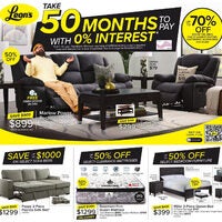 Leon's - Take 50 Months To Pay (ON) Flyer