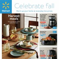 Walmart - Celebrate Fall Book (NB/NS/PE) Flyer