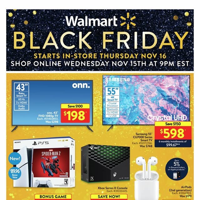 Walmart Black Friday 2023 Preview Event #2