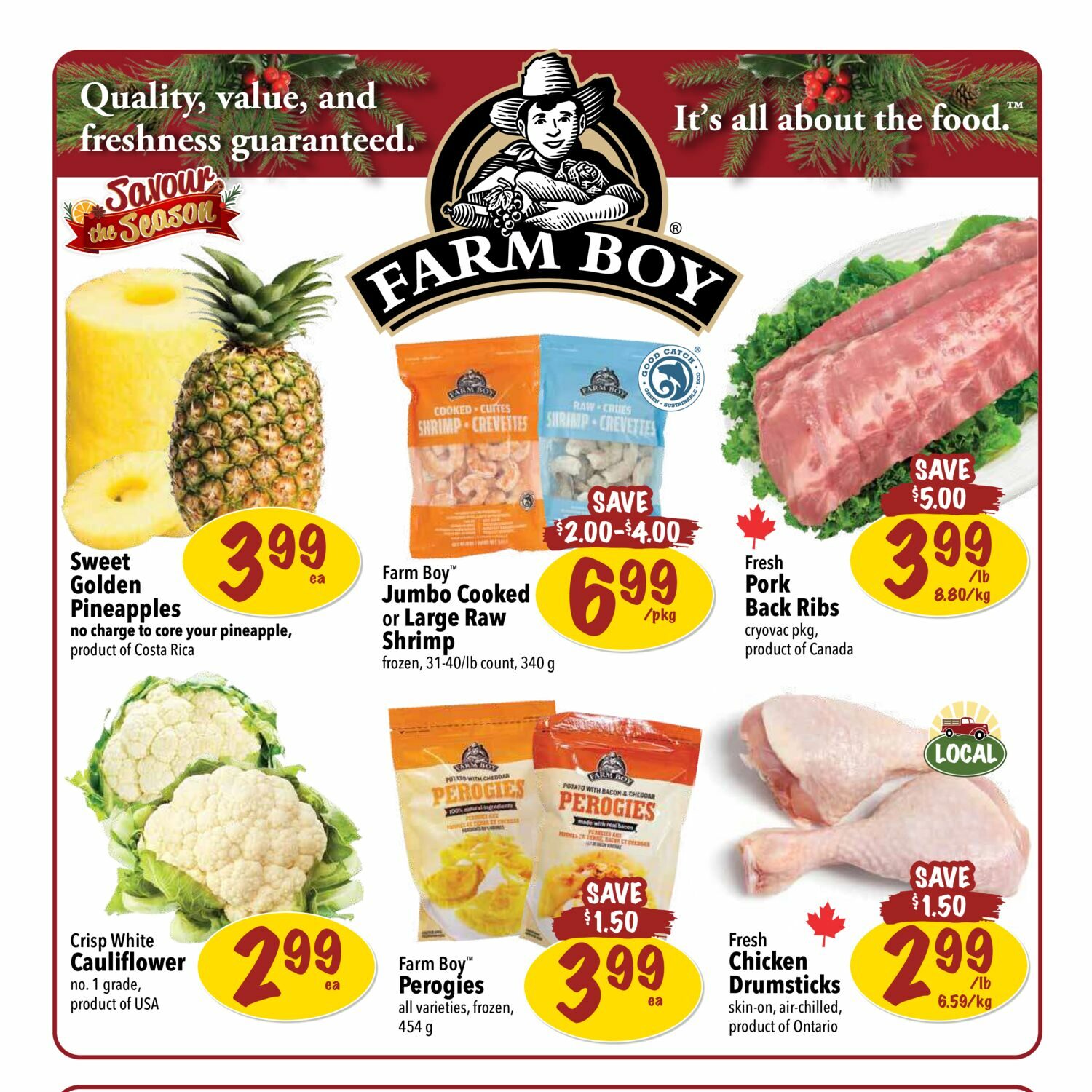 Farm Boy Weekly Flyer - Weekly Savings - Dec 7 – 13 - RedFlagDeals.com