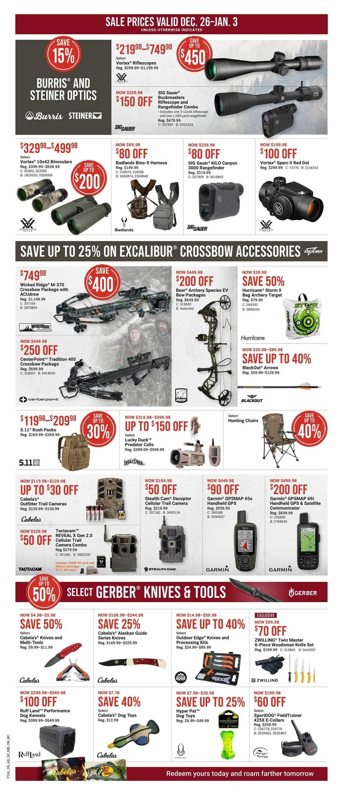 Bass Pro Shops Weekly Flyer - Boxing Week Sale (AB & ON) - Dec 26