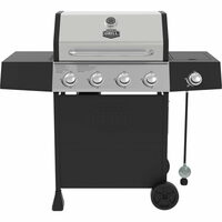 Expert Grill 4-Burner Propane Gas Grill With Side Burner and Stainless Steel Lid 