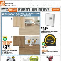 Home Depot - Weekly Deals - Refresh For Less Event (NB & NS) Flyer
