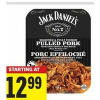 Jack Daniel's Pulled Pork or Beef Brisket 