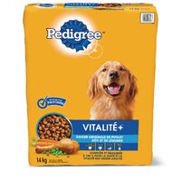 Pedigree Vitality+ Original Roasted Chicken and Vegetable Adult Dry Dog Food