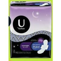U by Kotex Maxi Pads or Liners