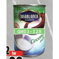 Casablanca Coconut Milk