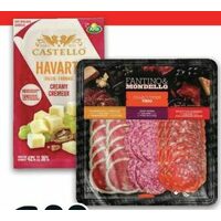 Fantino & Mondello Sliced Deli Meat or Castello Havarti