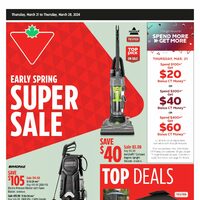 Canadian Tire - Weekly Deals - Early Spring Super Sale (Smithers/BC & NT) Flyer